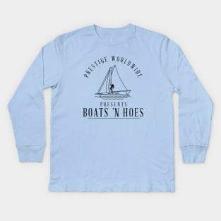 Prestige Worldwide presents Boats ’N Hoes Kids Long Sleeve T-Shirt